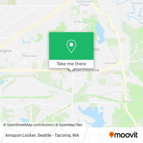 Amazon Locker map