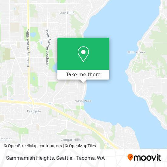 Mapa de Sammamish Heights