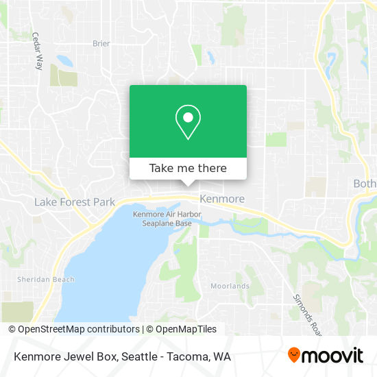 Kenmore Jewel Box map