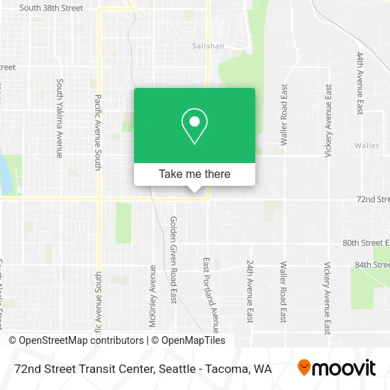 Mapa de 72nd Street Transit Center