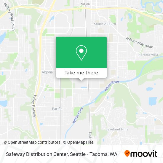 Safeway Distribution Center map