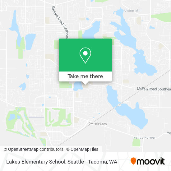 Mapa de Lakes Elementary School