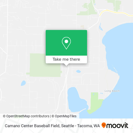 Mapa de Camano Center Baseball Field