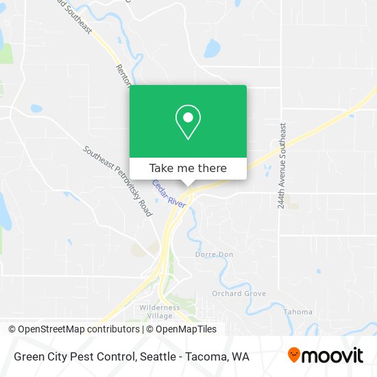 Green City Pest Control map