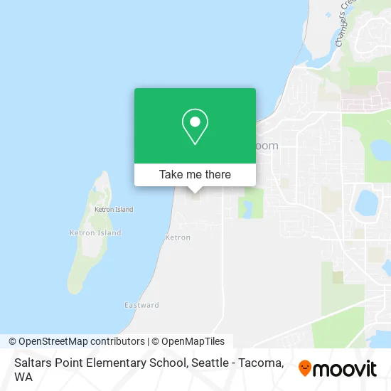 Mapa de Saltars Point Elementary School