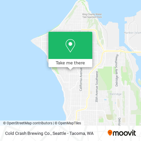 Cold Crash Brewing Co. map