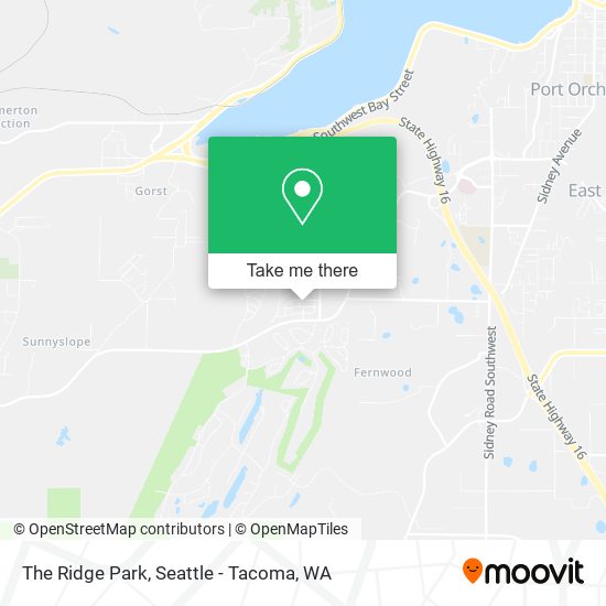 Mapa de The Ridge Park