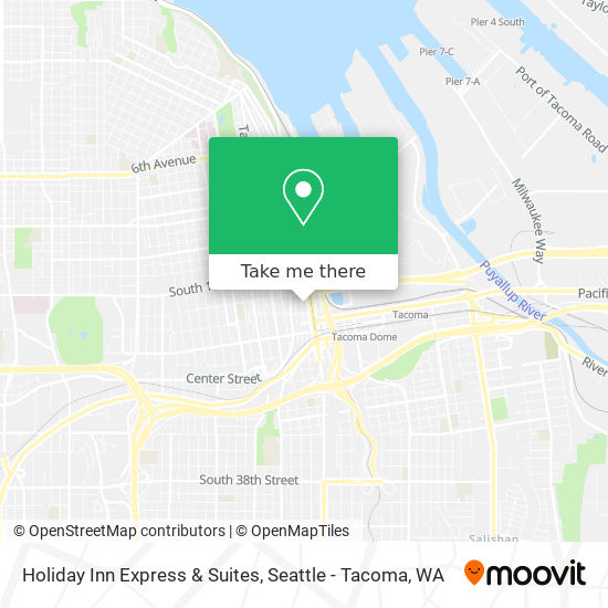 Mapa de Holiday Inn Express & Suites