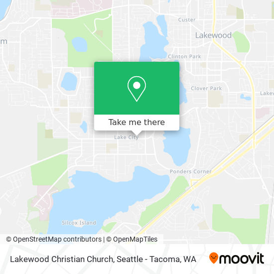 Mapa de Lakewood Christian Church