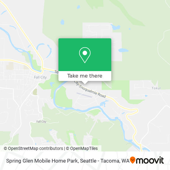 Mapa de Spring Glen Mobile Home Park