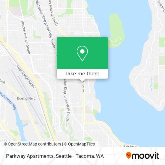 Parkway Apartments map