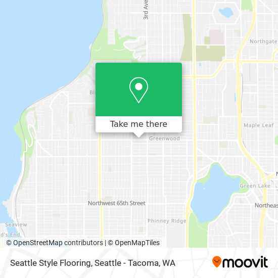 Seattle Style Flooring map