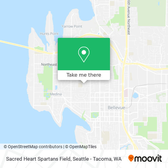 Sacred Heart Spartans Field map