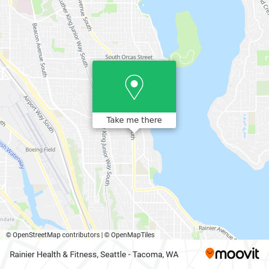 Rainier Health & Fitness map