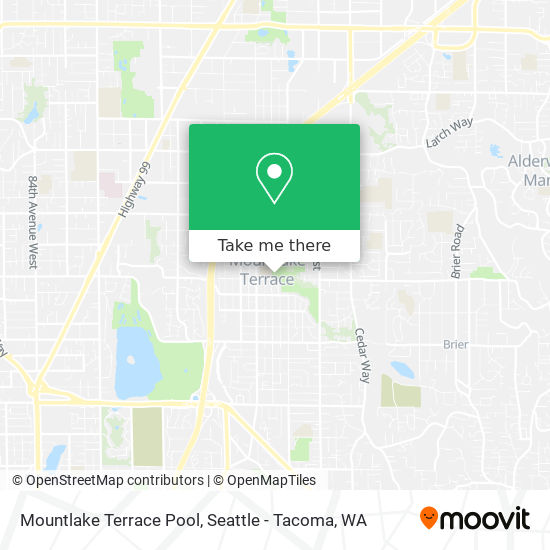 Mapa de Mountlake Terrace Pool