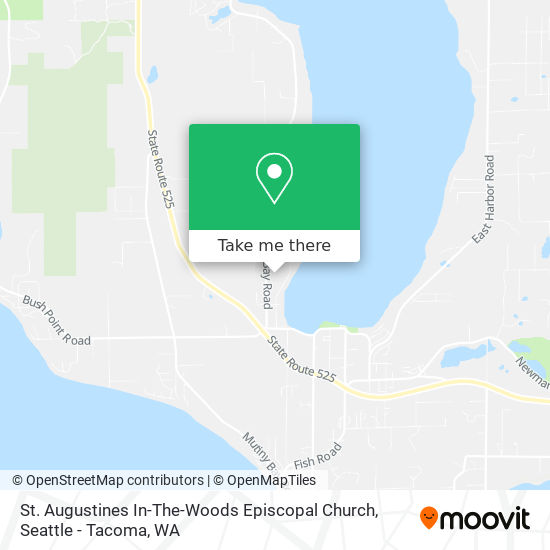 St. Augustines In-The-Woods Episcopal Church map