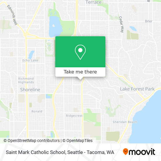 Mapa de Saint Mark Catholic School