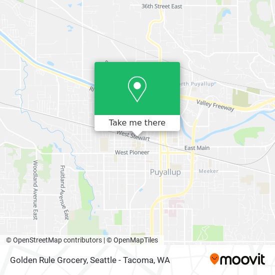 Golden Rule Grocery map