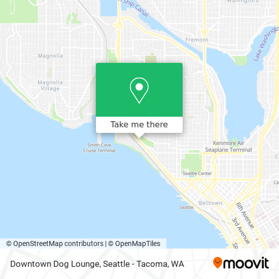 Downtown Dog Lounge map