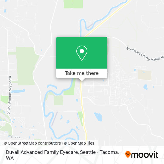 Duvall Advanced Family Eyecare map