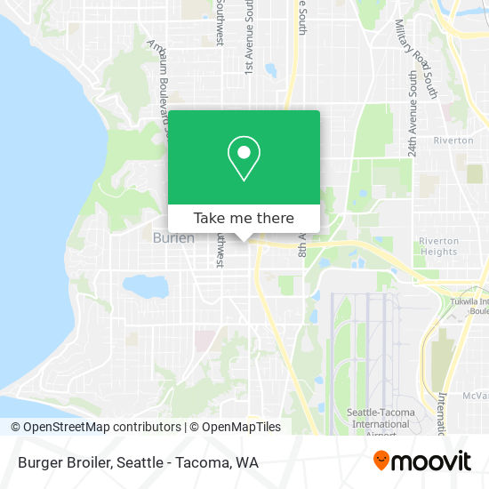 Mapa de Burger Broiler