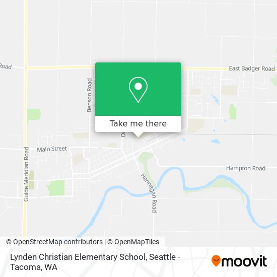 Lynden Christian Elementary School map