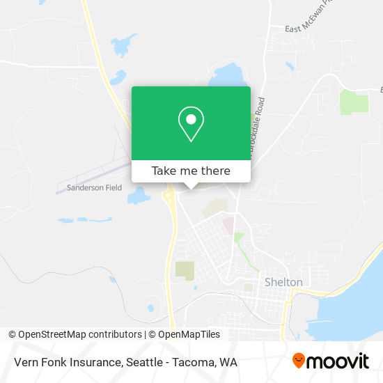 Vern Fonk Insurance map