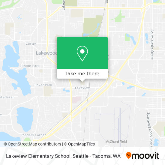 Lakeview Elementary School map