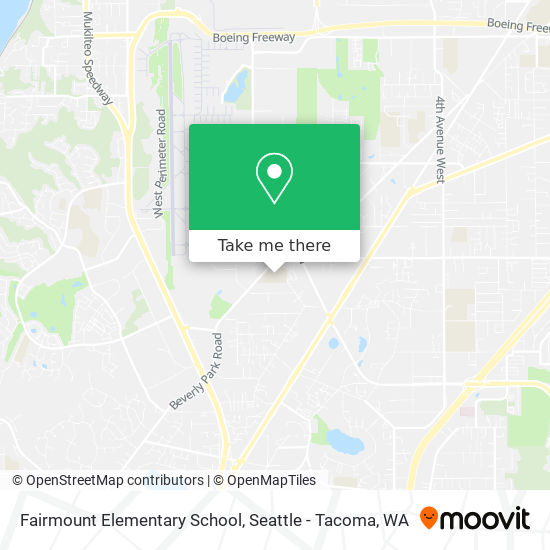 Mapa de Fairmount Elementary School