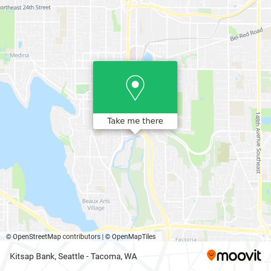 Kitsap Bank map