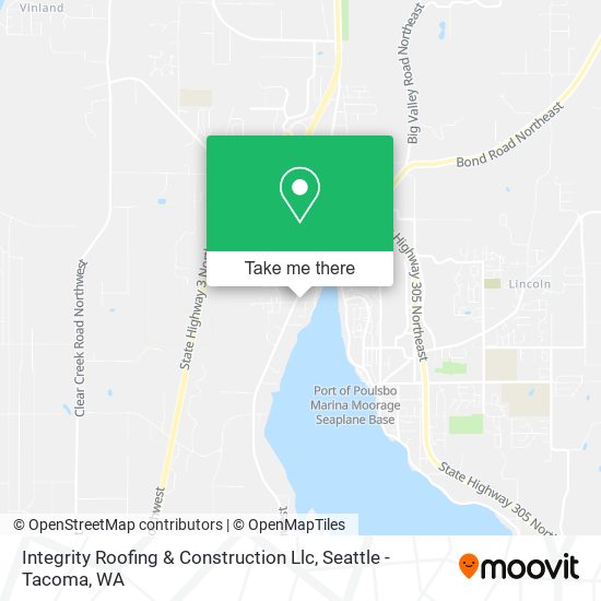 Mapa de Integrity Roofing & Construction Llc