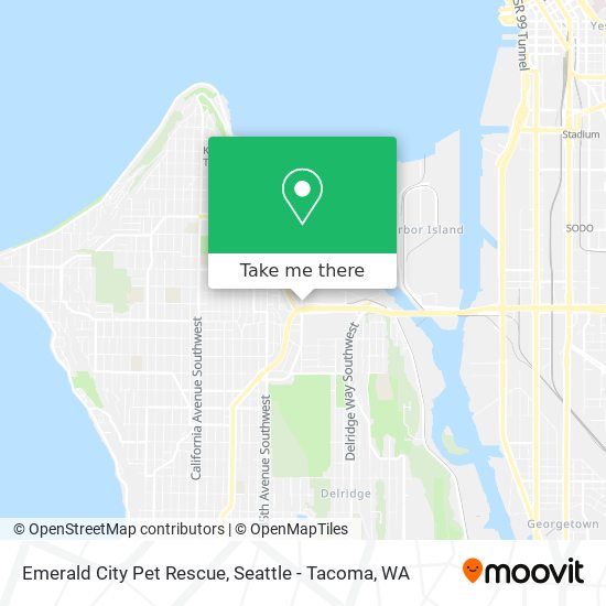 Mapa de Emerald City Pet Rescue