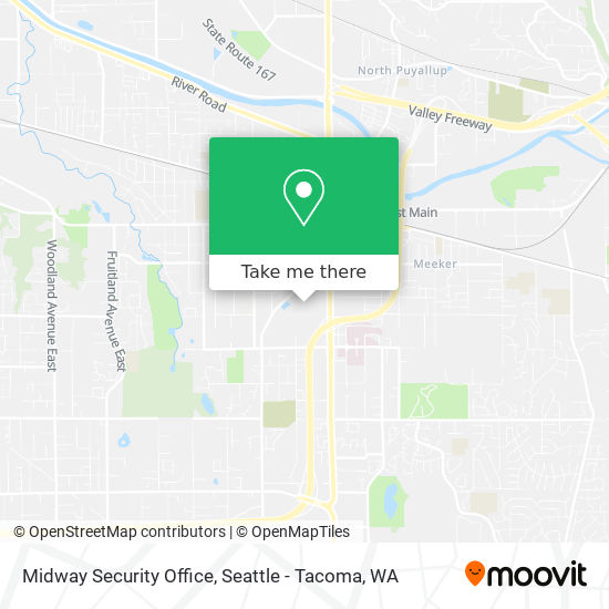 Midway Security Office map