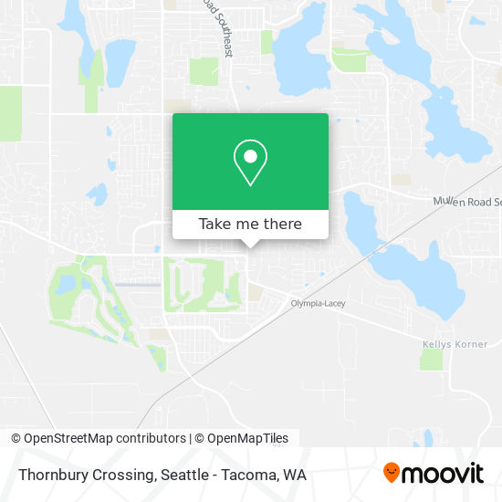 Thornbury Crossing map