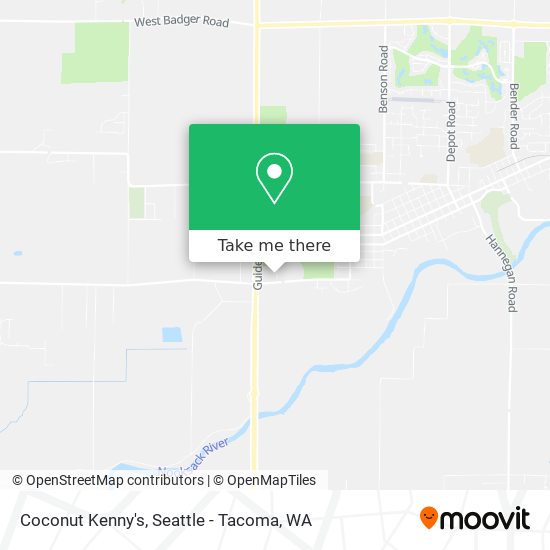 Coconut Kenny's map