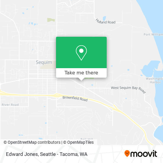 Edward Jones map