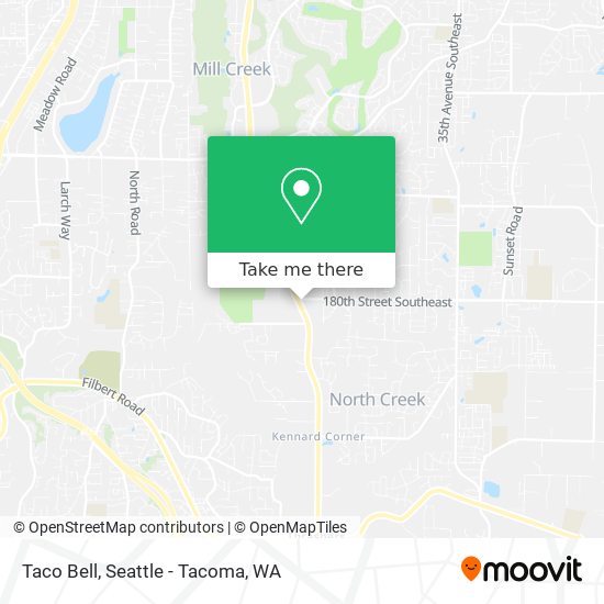 Taco Bell map
