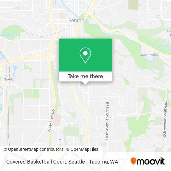 Covered Basketball Court map