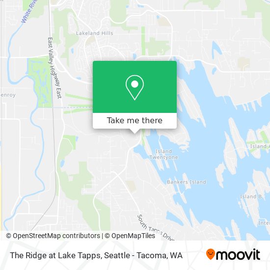 Mapa de The Ridge at Lake Tapps