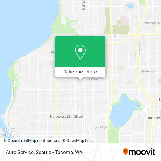 Auto Service map