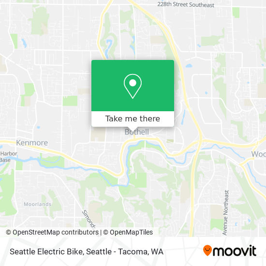 Mapa de Seattle Electric Bike