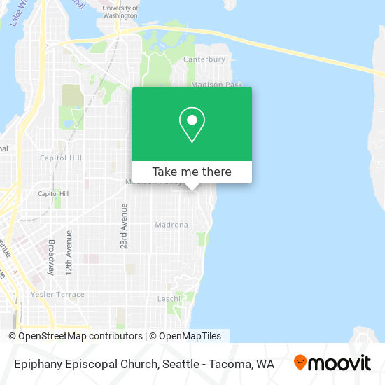 Epiphany Episcopal Church map