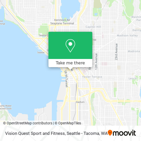 Vision Quest Sport and Fitness map