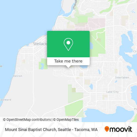 Mount Sinai Baptist Church map