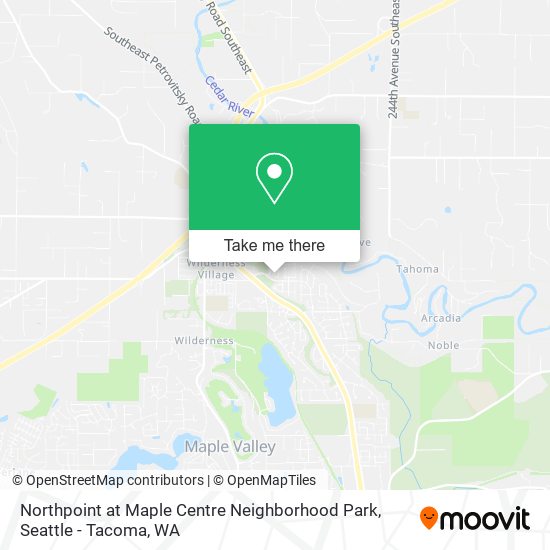 Northpoint at Maple Centre Neighborhood Park map