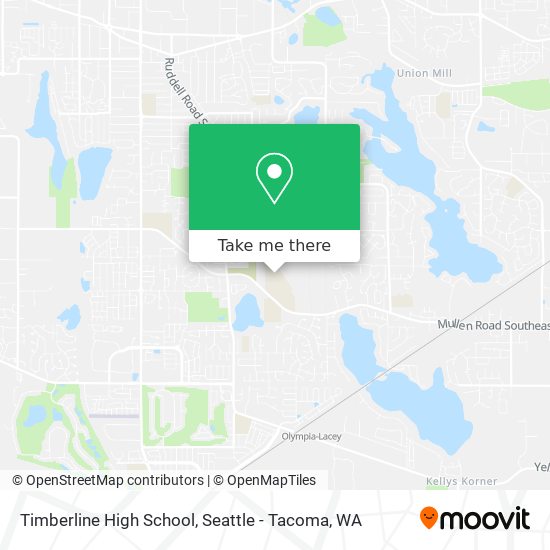 Mapa de Timberline High School