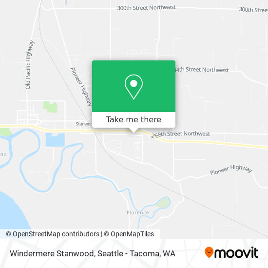 Windermere Stanwood map