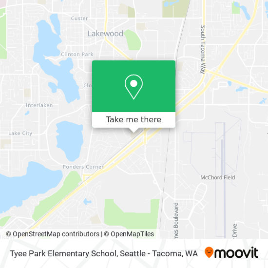 Mapa de Tyee Park Elementary School