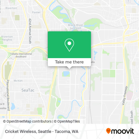 Cricket Wireless map