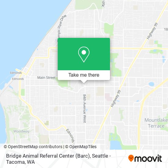 Bridge Animal Referral Center (Barc) map